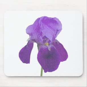 Lila Iris Mouse Pad Mousepad