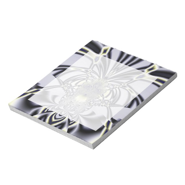 Lila Iris Notizblock (Rotiert)