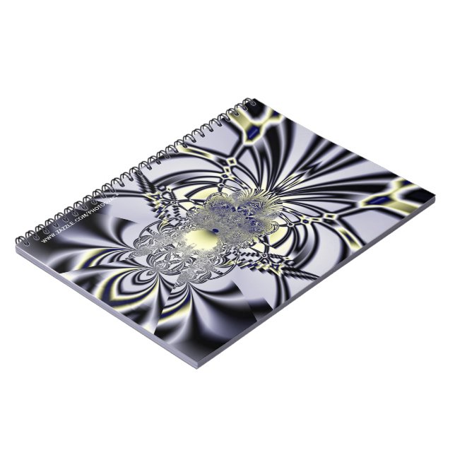 Lila Iris Notizblock (Linke Seite)