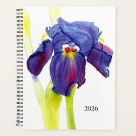 Lila Iris Planner Planer