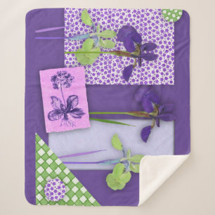 Lila Iris Sherpadecke