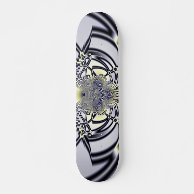Lila Iris Skateboard (Vorne)