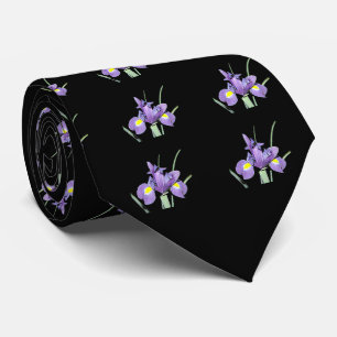 Lila Iris Tennessees Krawatte
