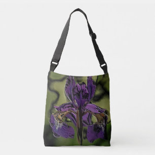 Lila Iris Tragetaschen Mit Langen Trägern