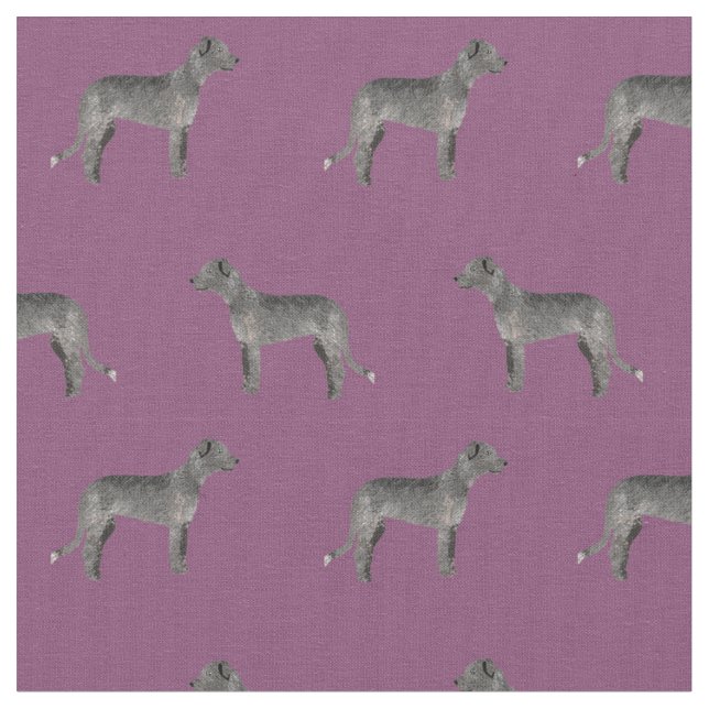 lila irisches Wolfshund Stoff (Nahaufnahme)