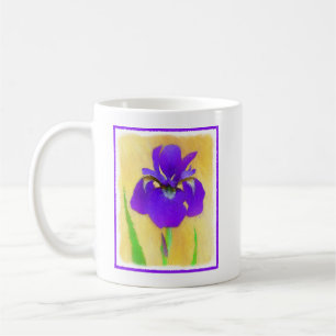 Lila Irislackierung - Niedlicher Originalhund A Kaffeetasse