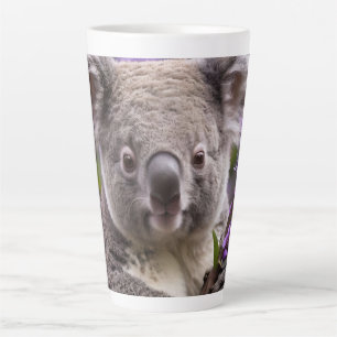 Lila Jacaranda Koala Bear, Milchtasse