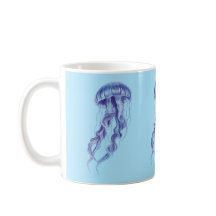 Lila Jellyfish-Illustration