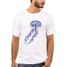 Lila Jellyfish-Illustration