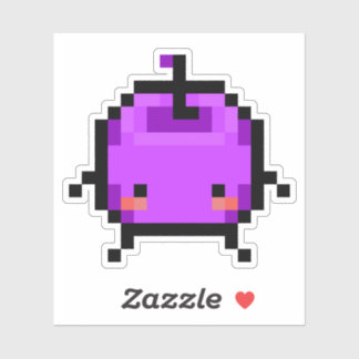 Lila Junimo Stardew Tal Aufkleber