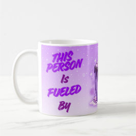 lila kaffeetasse