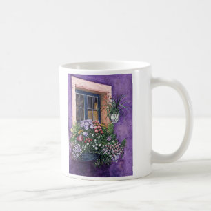 Lila Kaffeetasse