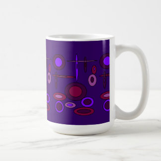 Lila Kaffeetasse