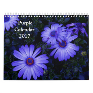 Lila Kalender Flowers-2017
