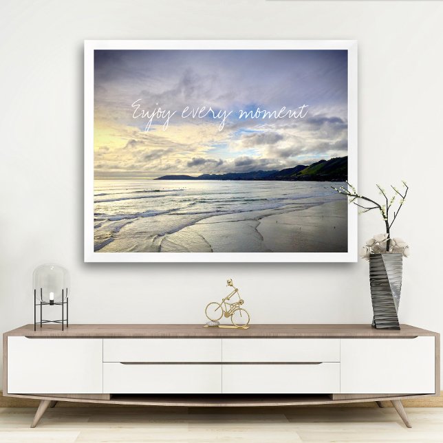 Lila kalifornisches Sunset-Foto jeden Moment Poster (Von Creator hochgeladen)