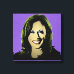 Lila Kamala Harris Pop Art Leinwanddruck<br><div class="desc">Politischer Pop Art Gear und politische Geschenke von PolitiClothes.com & PolitiCardz.com finden die einzigartigsten Wahlen und politischen Geschenke inklusive: politische T - Shirt, politische Autoaufkleber, politische Buttons, politische Poster, politische Buttone, politische Karten, politische Tasse, politische Plakate, politische Zeichen und mehr! Politische Kunst & Gear: http://www.PolitiClothes.com Politische Karten und Geschenke: http://www.PolitiCardz.com...</div>