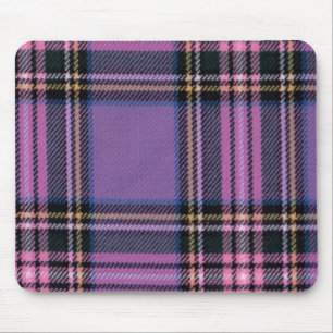 Lila Kariert Mousepad