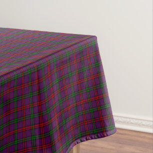 Lila karierter Clan-MontgomeryTartan Tischdecke