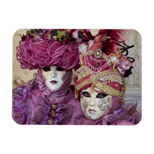 Lila Karnevalskostüm, Venedig Magnet