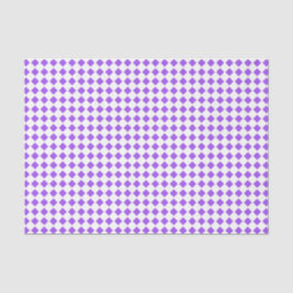 Lila Karo (Design 14 Lila Serie) Seidenpapier