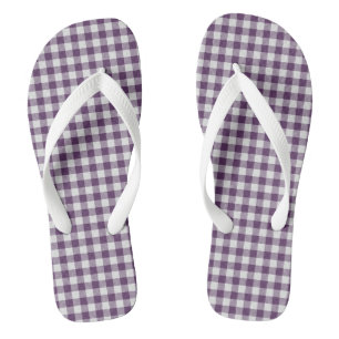 Lila Karo Flip Flops