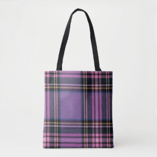 Lila Karo Tasche