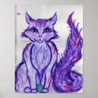 lila Katze