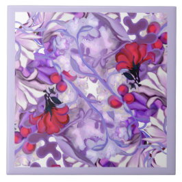 Lila Keramik Fairy Fliese