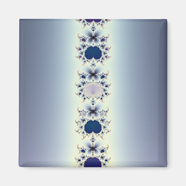 Lila Kette Magnet (Vorne)