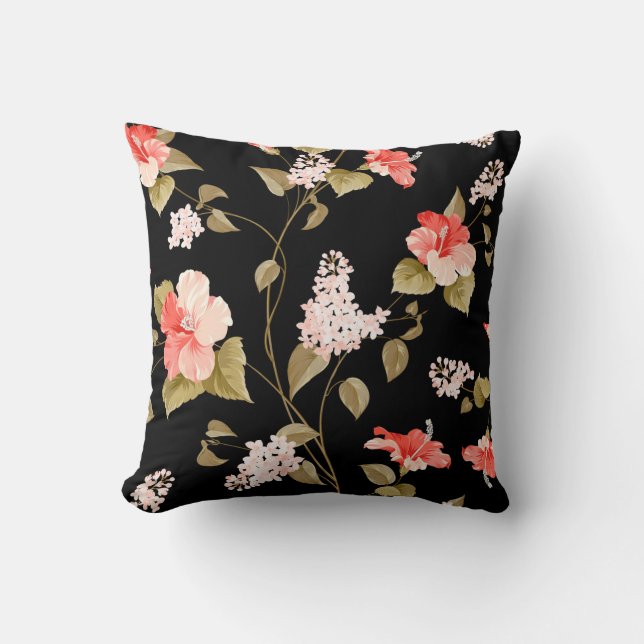 Lila Kissen (Vorderseite)