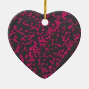 lila Kladde für einen Denker. Keramik Ornament