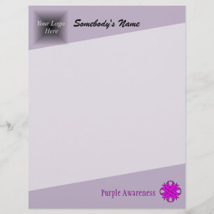 Lila Kleberband von Kenneth Yoncich