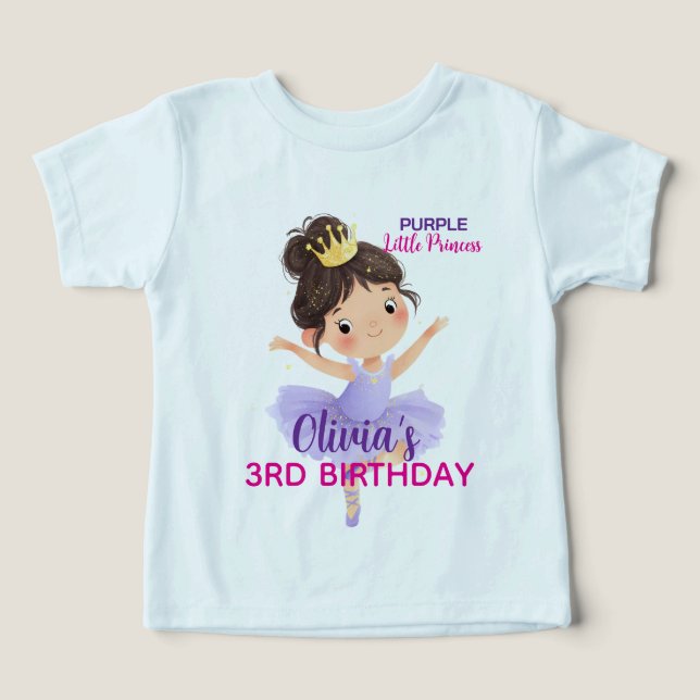 Lila kleiner Princess-Ball (Design Vorderseite)