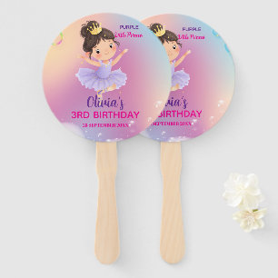 Lila kleines Princess-Ball-Set von Fans Fächer