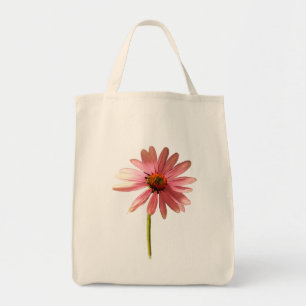 Lila Kone Blume Echinacea purpurea Tragetasche