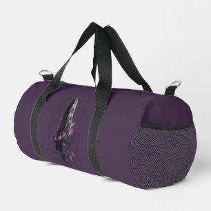 Lila kosmischer Obelisk Okkult dunkle Kunst Reiset Duffle Bag
