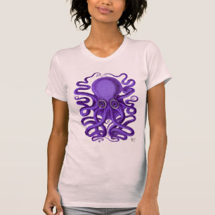 Lila Krake T-Shirt