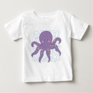 Lila Kraken-T - Shirts und Geschenke