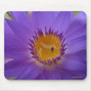 lila Krone Mousepad