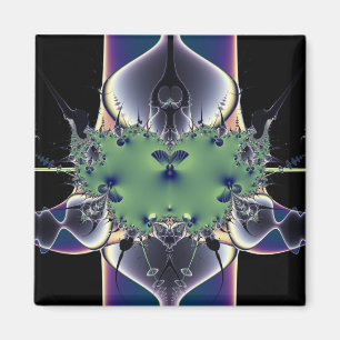 Lila Lampe Magnet