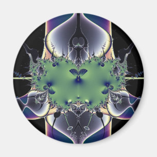 Lila Lampe Magnet
