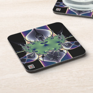 Lila Lampe Untersetzer