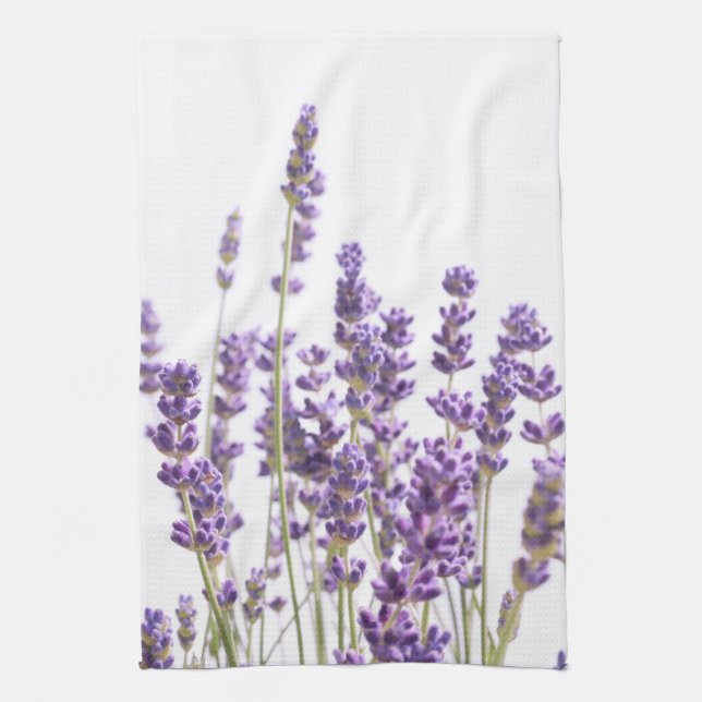 Lila Lavendel #1 #decor #art Geschirrtuch (Vertikal)