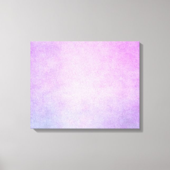 Lila Lavendel-Aquarell-Hintergrund Leinwanddruck (Vorderseite)