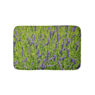 Lila Lavendel-Blume Badematte