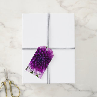 Lila Lavendel-Blume Geschenkanhänger