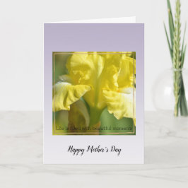 Lila Lavendel-Blume Schöne Moments Card Karte