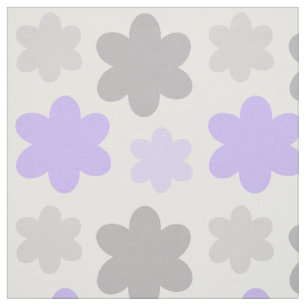 Lila Lavendel-Blume Stoff