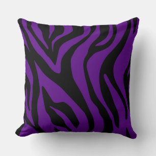 Lila/ Lavendel-Tiger-Dekokissen Kissen