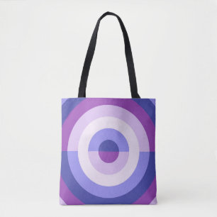 Lila Lavendelbahn Tasche
